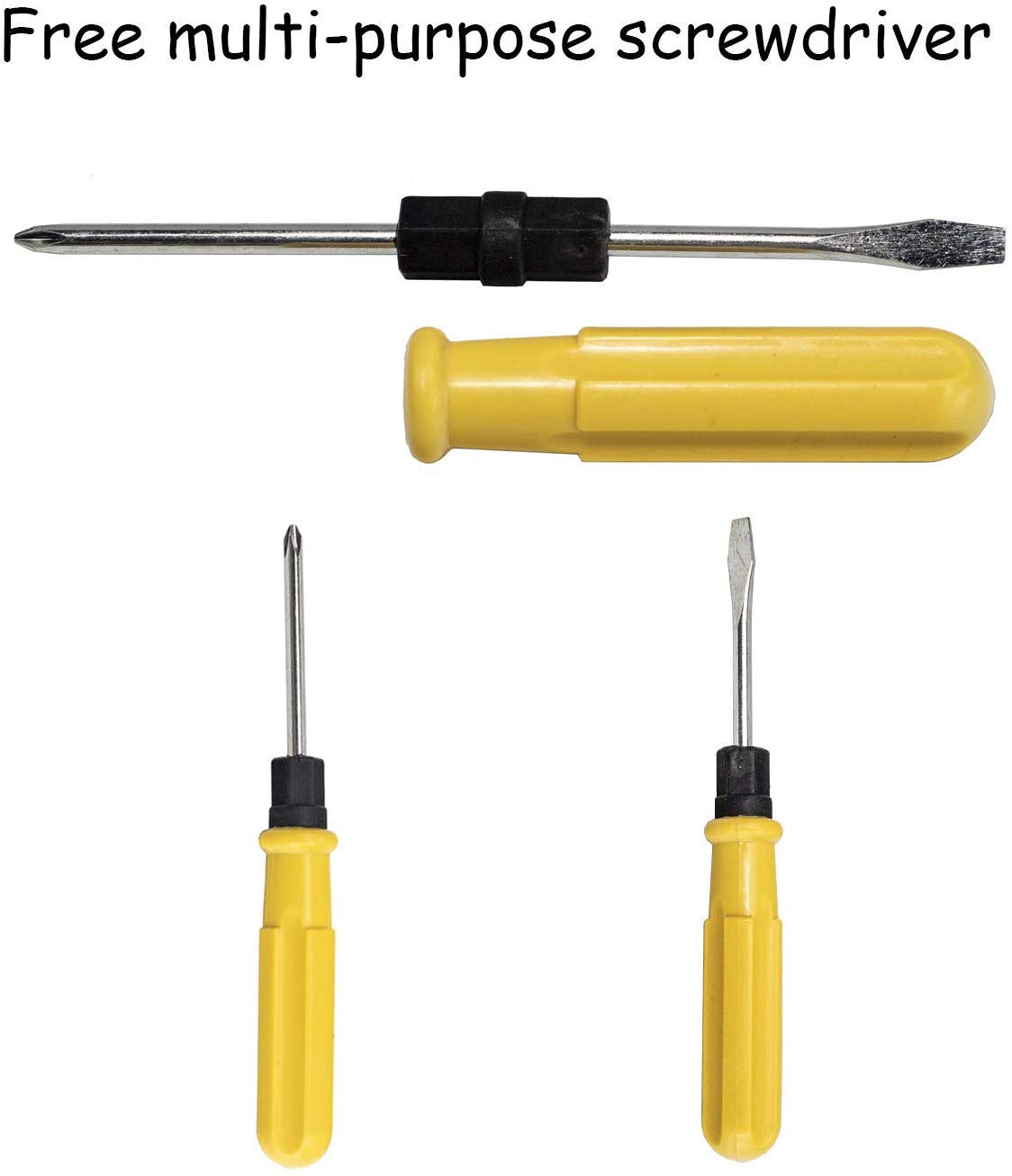 LDS Industry Extendable Razor Blade Scraper - Window Glass, Windshield, Tile, Granite Wall Cleaning Tool - Paint Sticker & Gum Remover - Stove Cleaner (SCRP-A) - Perfect for Home, Kitchen & Auto Detailing
