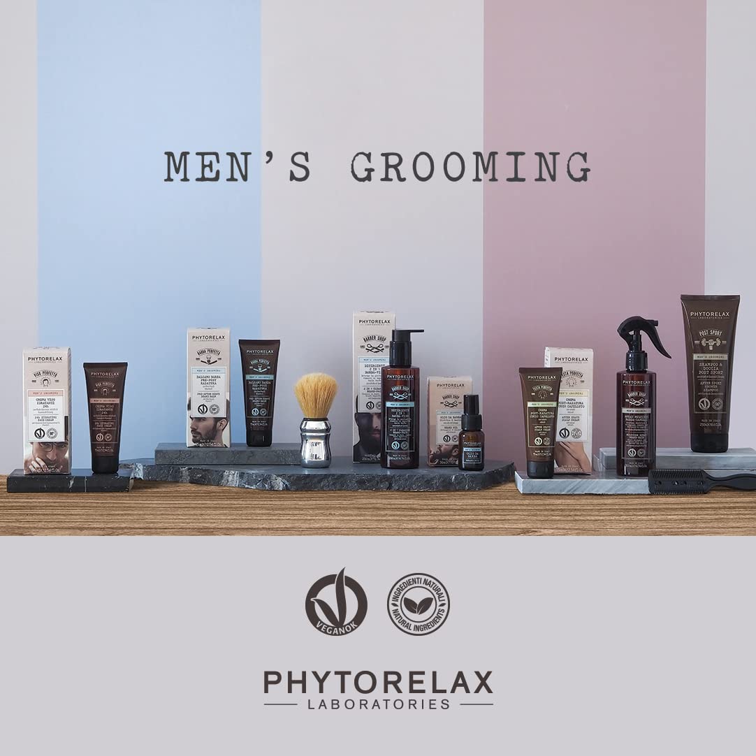 Phytorelax Men's Post-Workout Hair & Body Wash - 200ml | Refreshing Shower Gel for Gym, Sports & Active Lifestyles