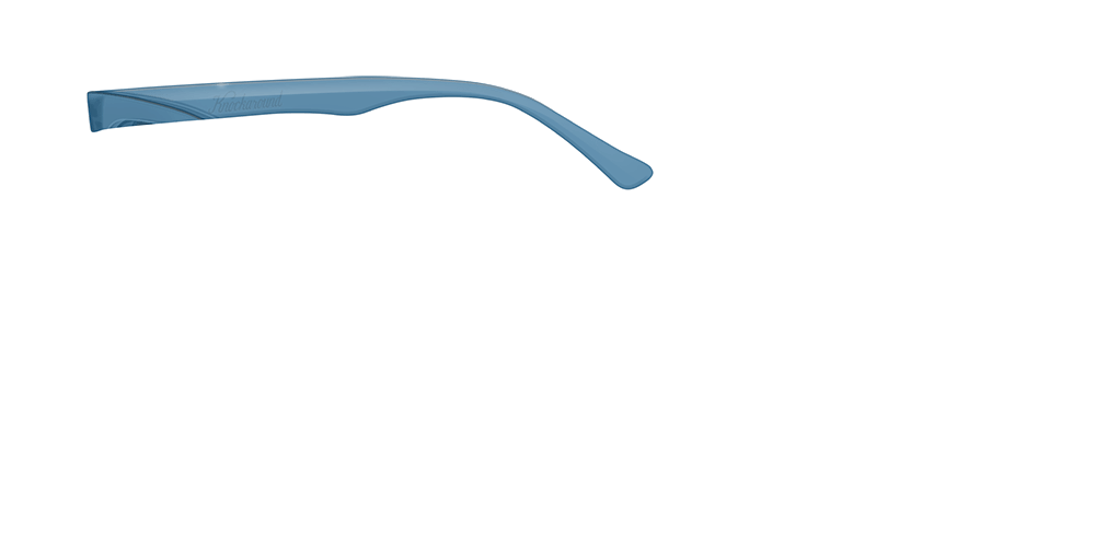 Knockaround Paso Robles Sunglasses - Custom Arm Design in Jelly Blue Steel Frame for Men & Women - Perfect for Outdoor Activities, Beach, Driving & Fashion Accessories
