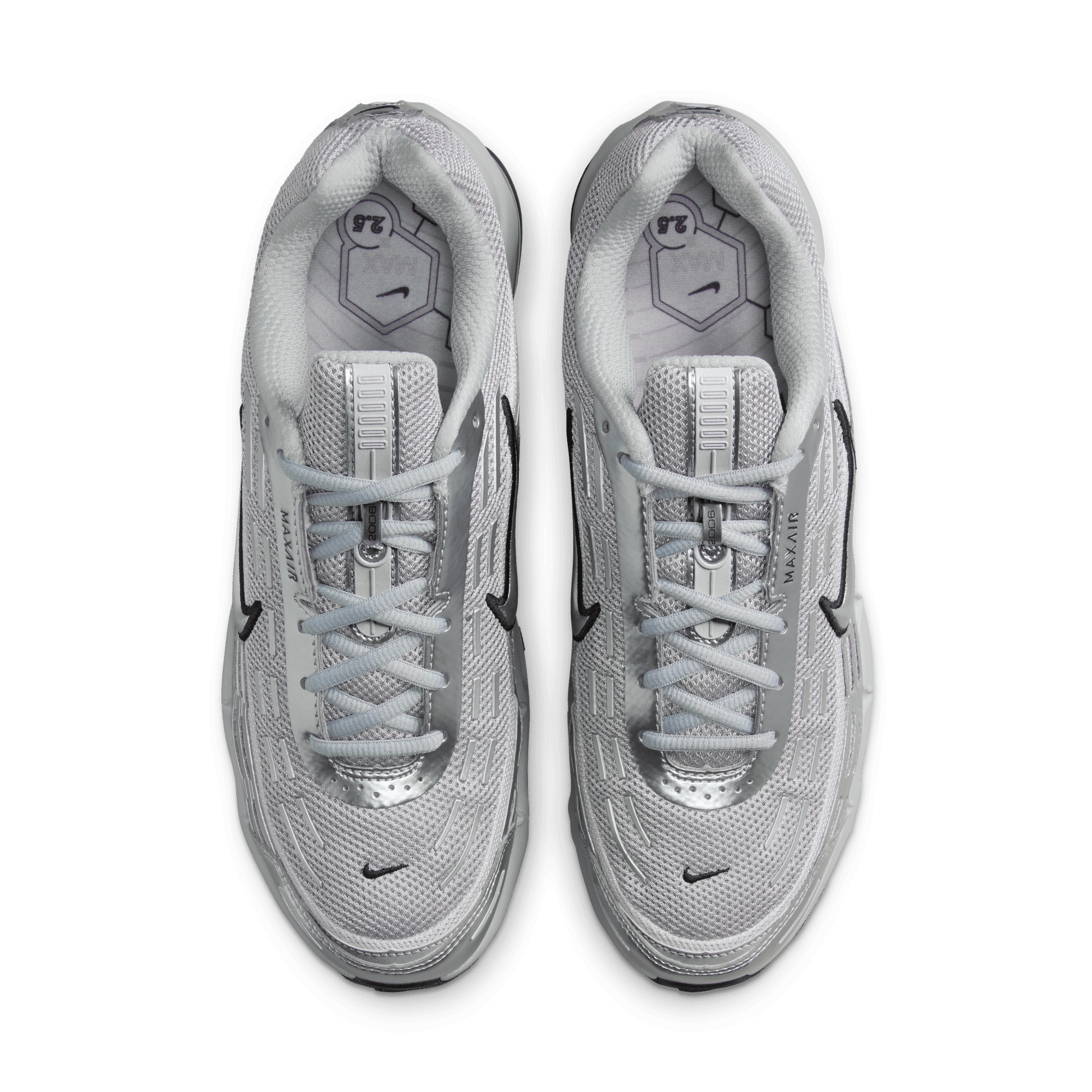AIR MX TL 2.5 Running Shoes - Lightweight Athletic Sneakers for Men & Women | Flight Silver / Metallic Silver | Perfect for Jogging, Gym Workouts & Daily Wear