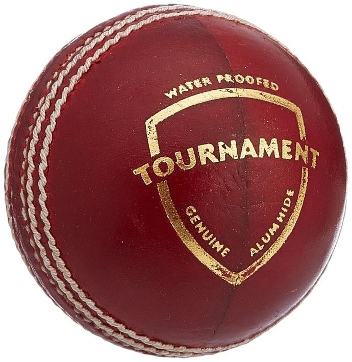 Premium SG Tournament Special Cricket Ball (Red) - Professional Grade Leather Cricket Ball for Matches & Practice - Ideal for Cricket Tournaments, Training, and Outdoor Sports