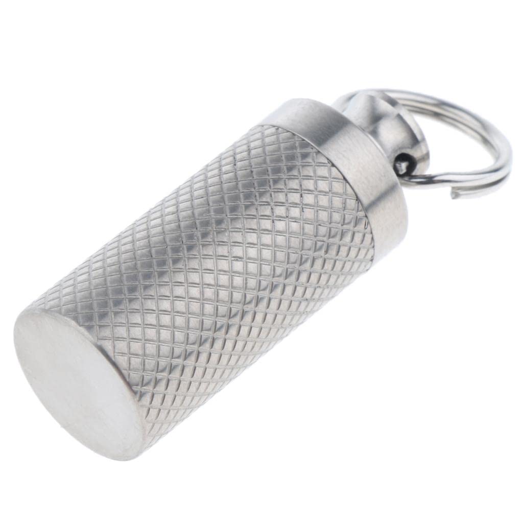 Waterproof Titanium Keychain Organizer - Compact & Durable for Camping, Hiking & Outdoor Adventures | SM SunniMix | Perfect for Keys, Cash & Small Essentials