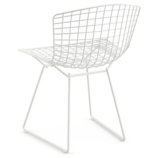 Bertoia Side Chair Unupholstered - Modern Wire Frame Dining Chair for Kitchen, Dining Room & Office - Mid-Century Design by Knoll