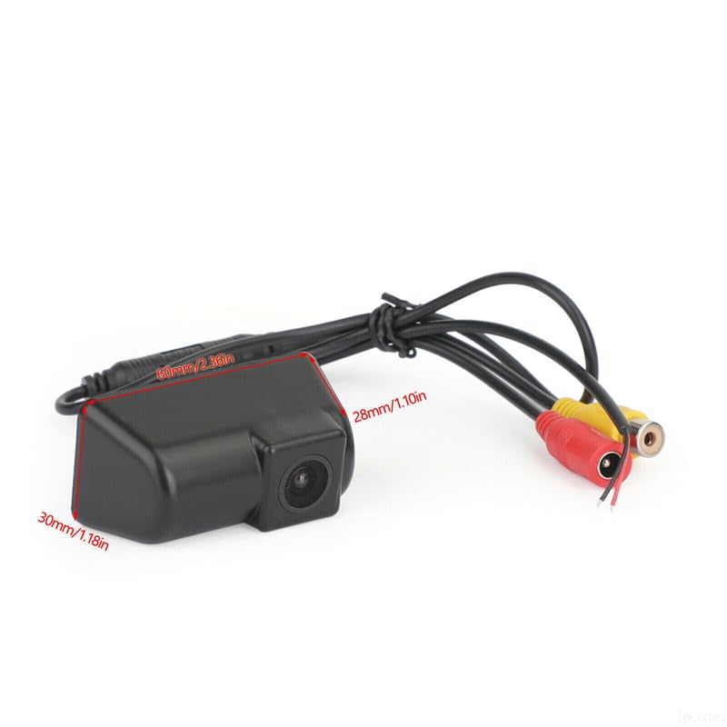 Baceyong 170° Rotatable Car Rear View Camera - HD Parking Backup Camera for Ford Transit Connect - Wide Angle Reverse Camera for Safe Parking & Night Driving