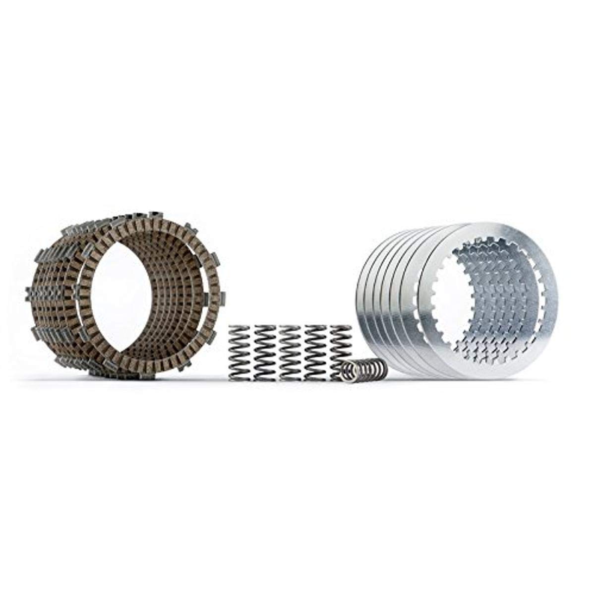 Hinson Clutch Plate Kit FSC154-8-001 - Fiber & Steel Clutch Plates with Springs for Honda CRF, CR, TRX - Perfect for Off-Road Racing & Motorcycle Performance Upgrades