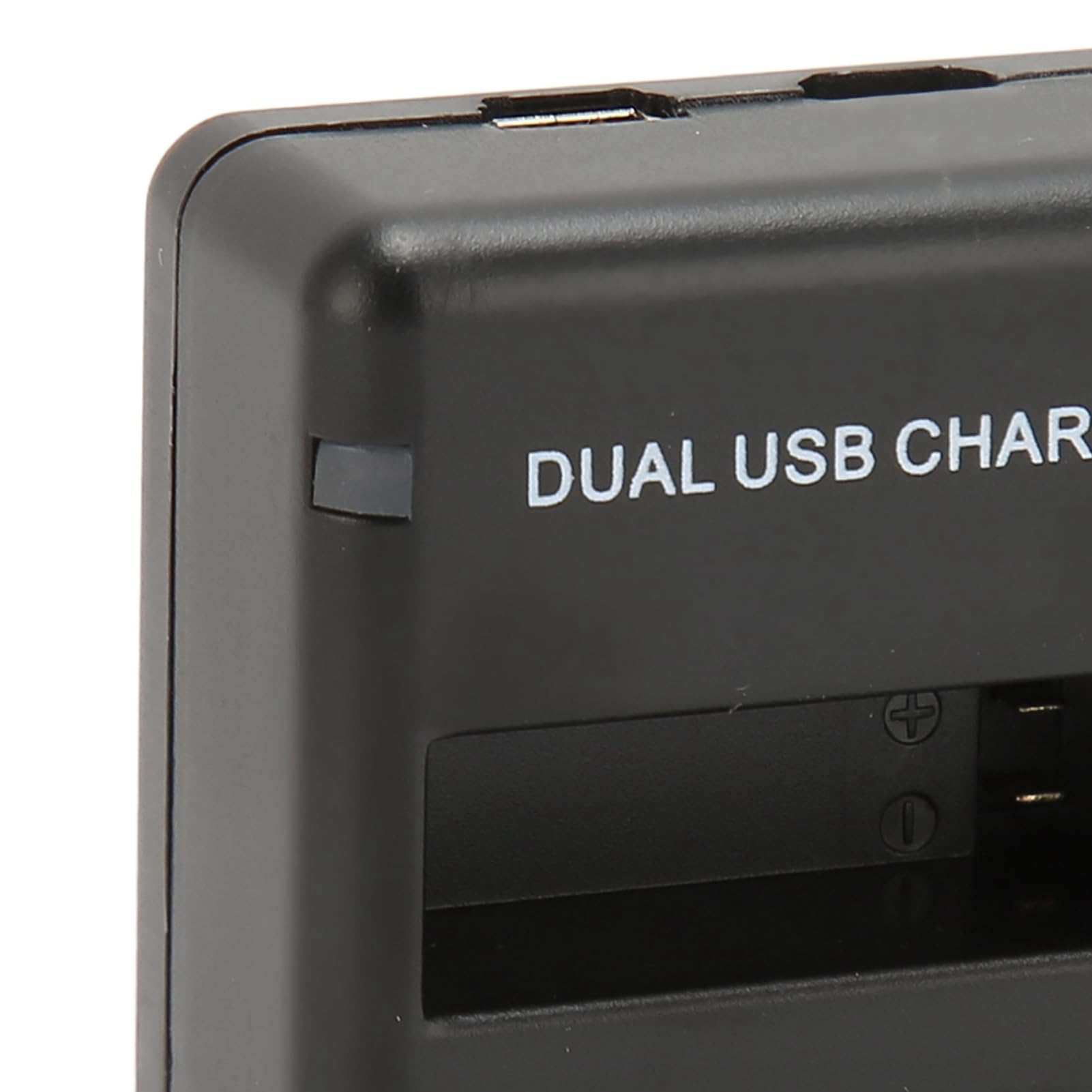 Dual Channel USB Camera Battery Charger with LED Indicator - Compact & Portable Charging Station for DSLR, Mirrorless Cameras - Safe USB/DC Power Supply for Travel & Photography
