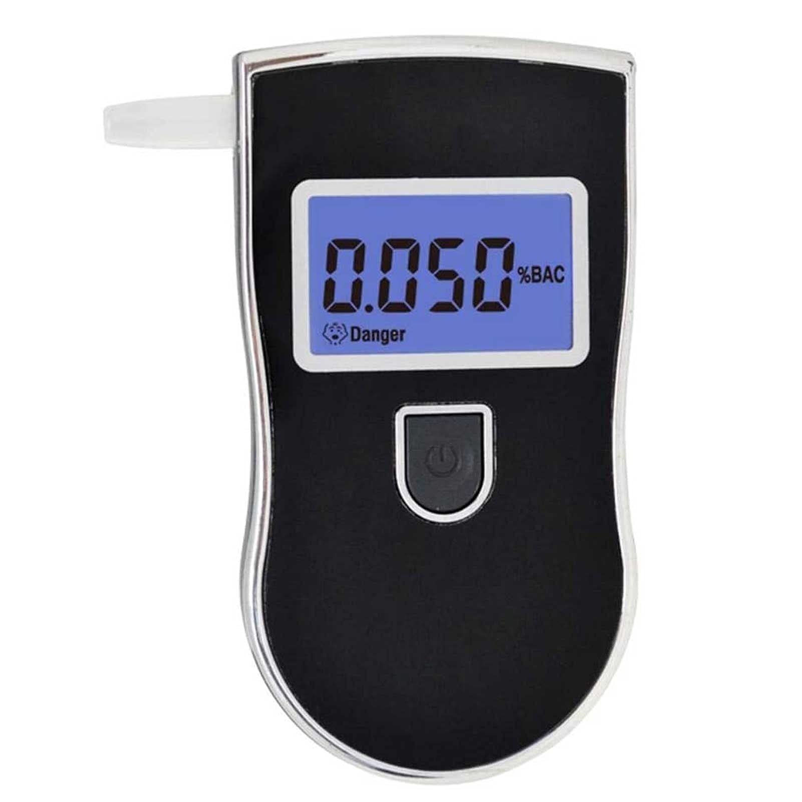**Portable Digital Breathalyzer with LCD Screen - Keychain Alcohol Tester for Drivers, Personal & Home Use - Detect BAC Levels for Safe Driving & Responsible Drinking**