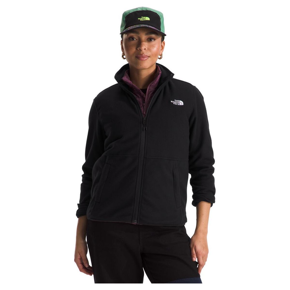 The North Face Women’s Glacier Fleece Jacket - Warm Winter Fleece Pullover for Hiking, Camping & Outdoor Activities