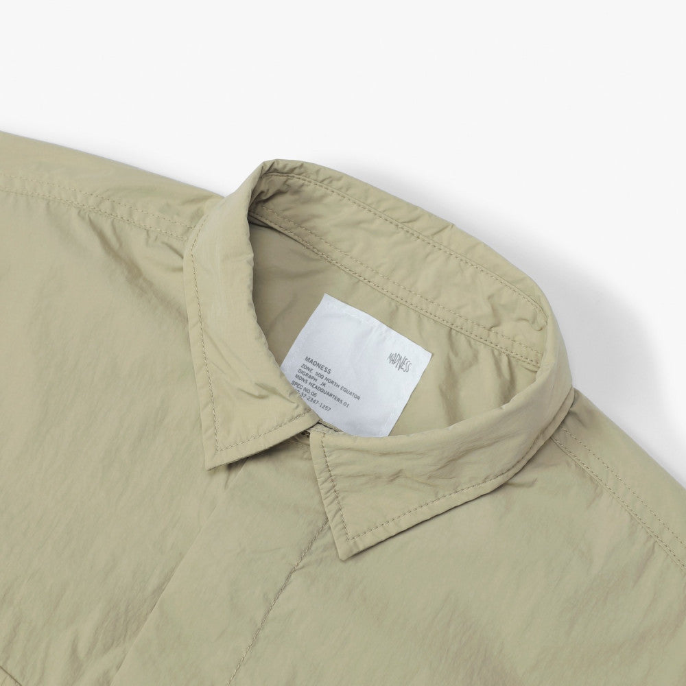 MADNESS Double Pocket Military Shirt in Sand Color - Stylish Army Tactical Shirt for Outdoor Adventures & Casual Wear