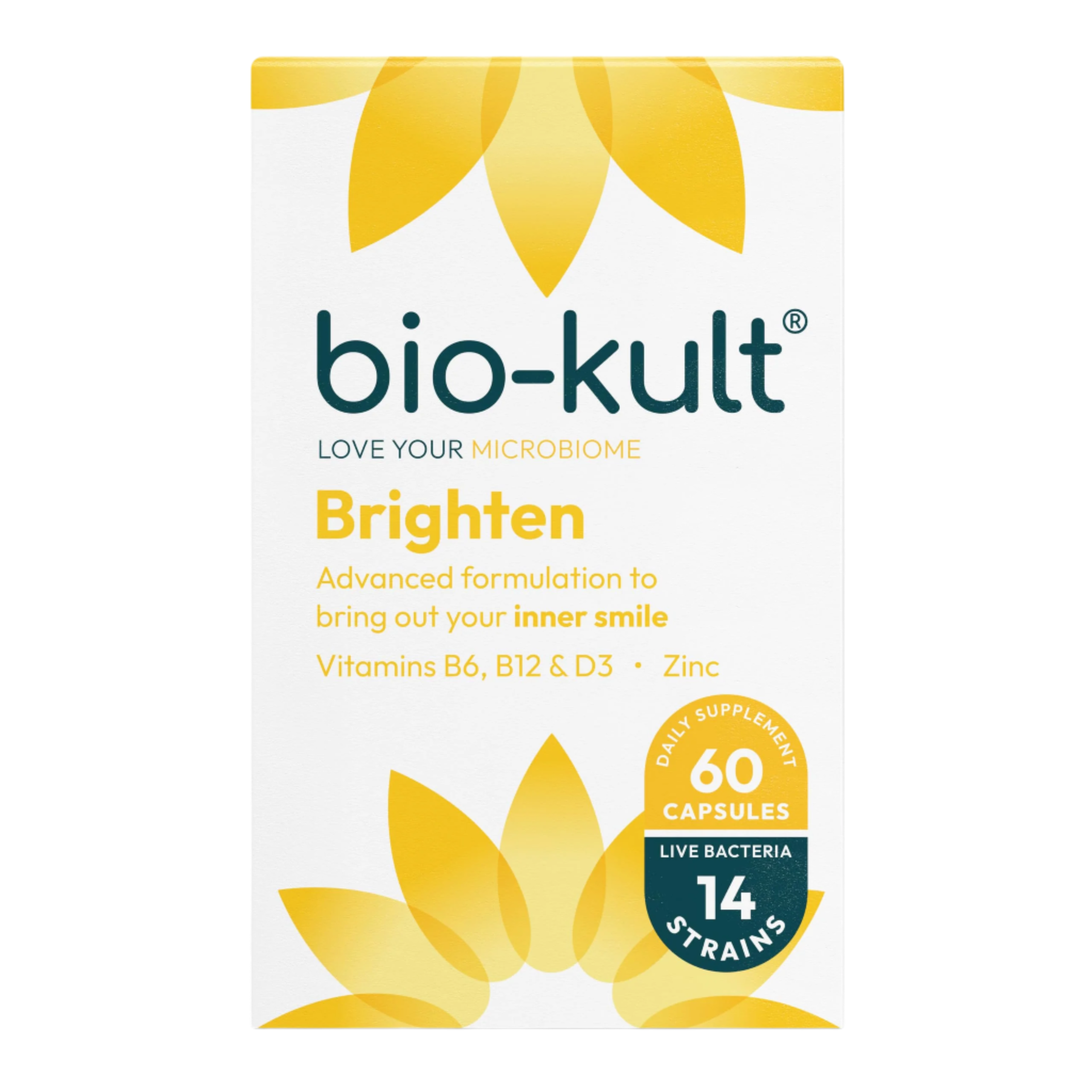 Bio Kult Brighten Daily Supplement - 60 Capsules for Skin Radiance & Glow | Supports Healthy Complexion & Antioxidant Defense | Perfect for Daily Beauty Routine & Wellness Regimen