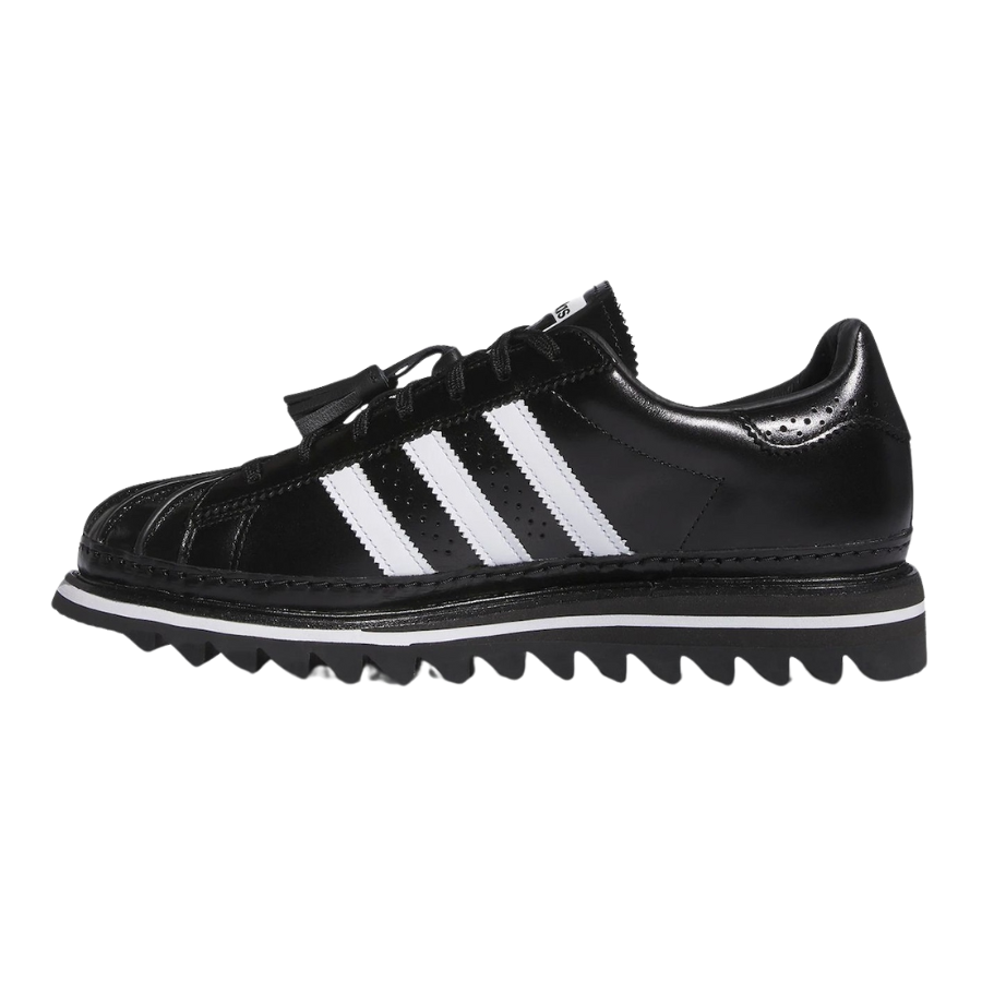 Adidas Superstar CLOT by Edison Chen Men's Sneakers - Black & White Classic Streetwear Shoes for Casual Wear & Urban Fashion