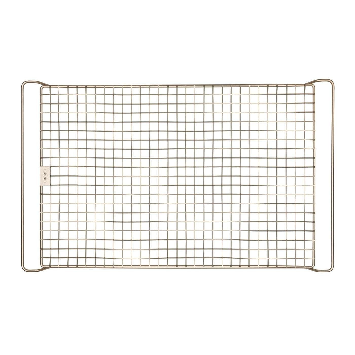 OXO Stainless Steel Cooling Rack for Baking - Perfect for Cookies, Cakes & Bread - Durable Kitchen Baking Accessory for Home Bakers & Professional Chefs