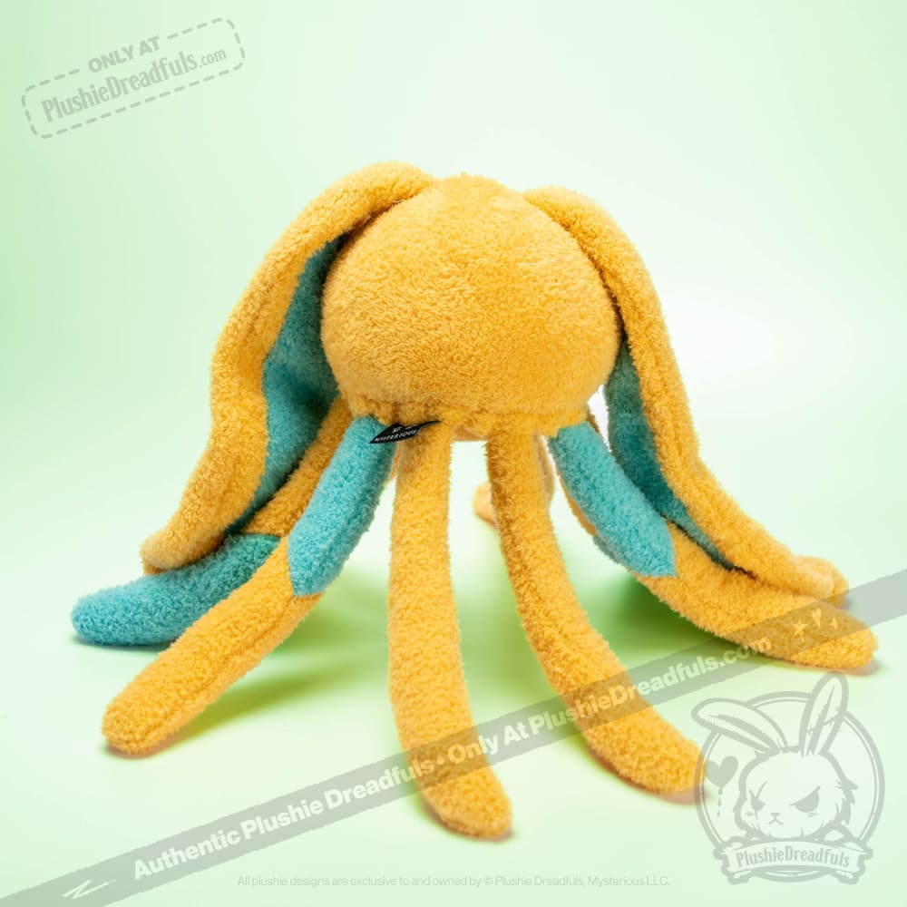 Plushie Dreadfuls Sensory Processing Disorder Jellyfish Rabbit Stuffed Animal - Soft Anxiety Relief Toy for Kids & Adults, Perfect for Therapy, Calming Sensory Needs and Emotional Support