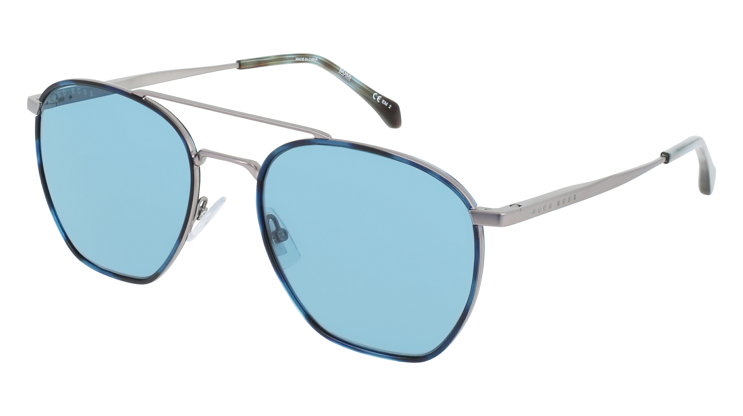 HUGO BOSS BOSS 1090/S R81 5720 Polarized Sunglasses for Men & Women - UV Protection Aviator Style Shades for Driving, Beach & Outdoor Activities