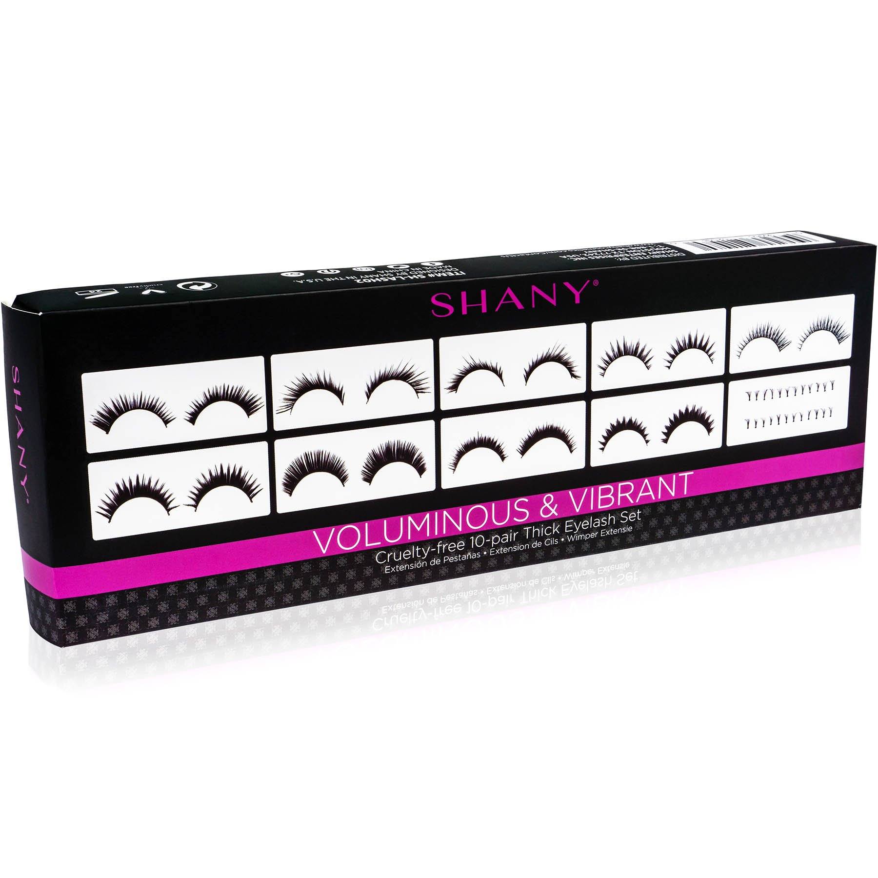 10 Pairs Reusable False Eyelashes Set - Natural & Dramatic Lashes for Day & Night Makeup - Perfect for Parties, Weddings, and Special Occasions
