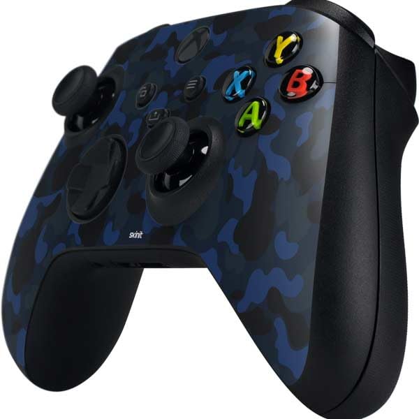 Blue Street Camo Xbox Series X Controller Skin | Protective Decal Sticker for Gaming Accessories | Perfect for Gamers & Collectors | Durable Vinyl Wrap for Enhanced Grip & Custom Style