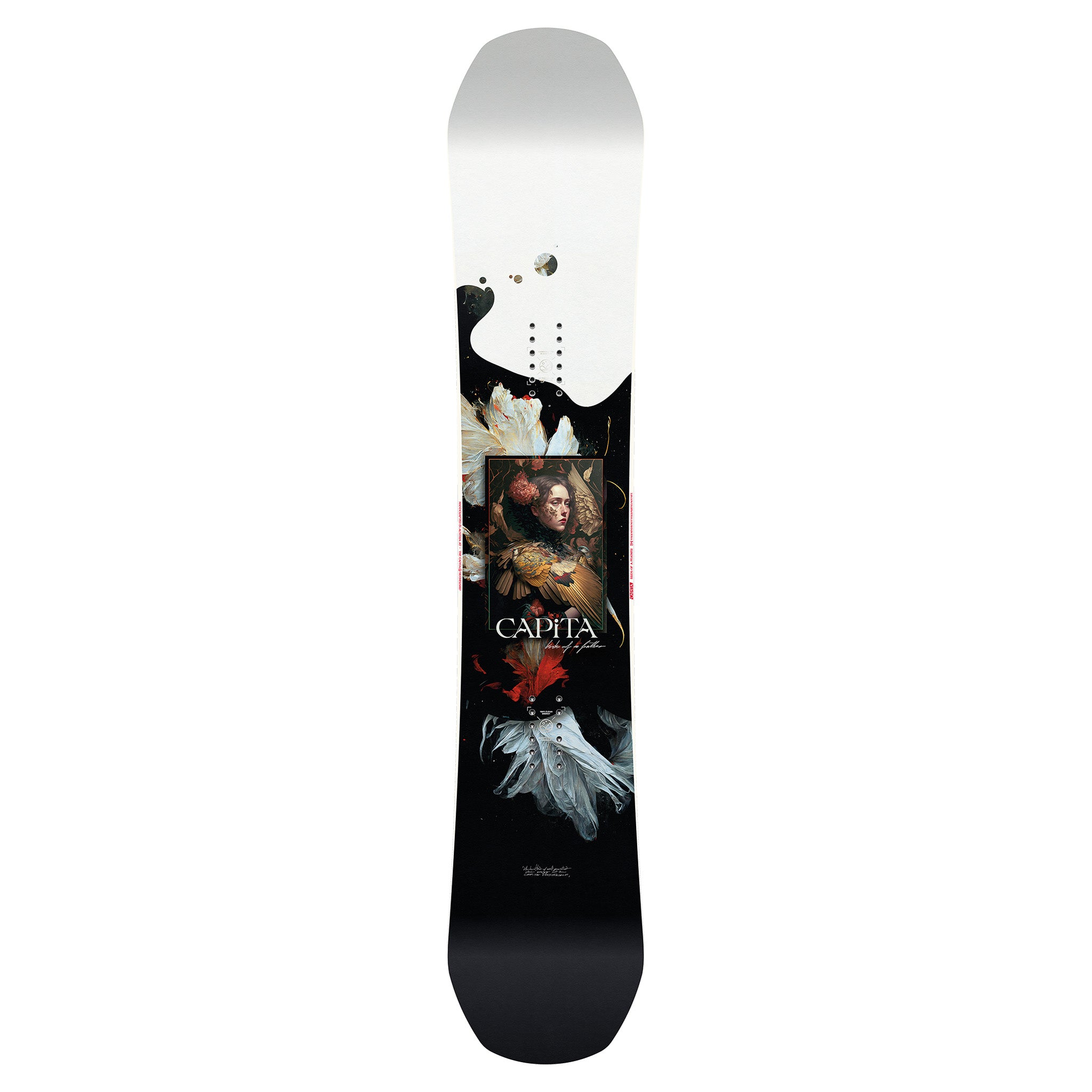 CAPiTA Women's Birds of a Feather Snowboard 2025 - All-Mountain Freestyle Snowboard for Women | Perfect for Park, Powder & Groomed Runs
