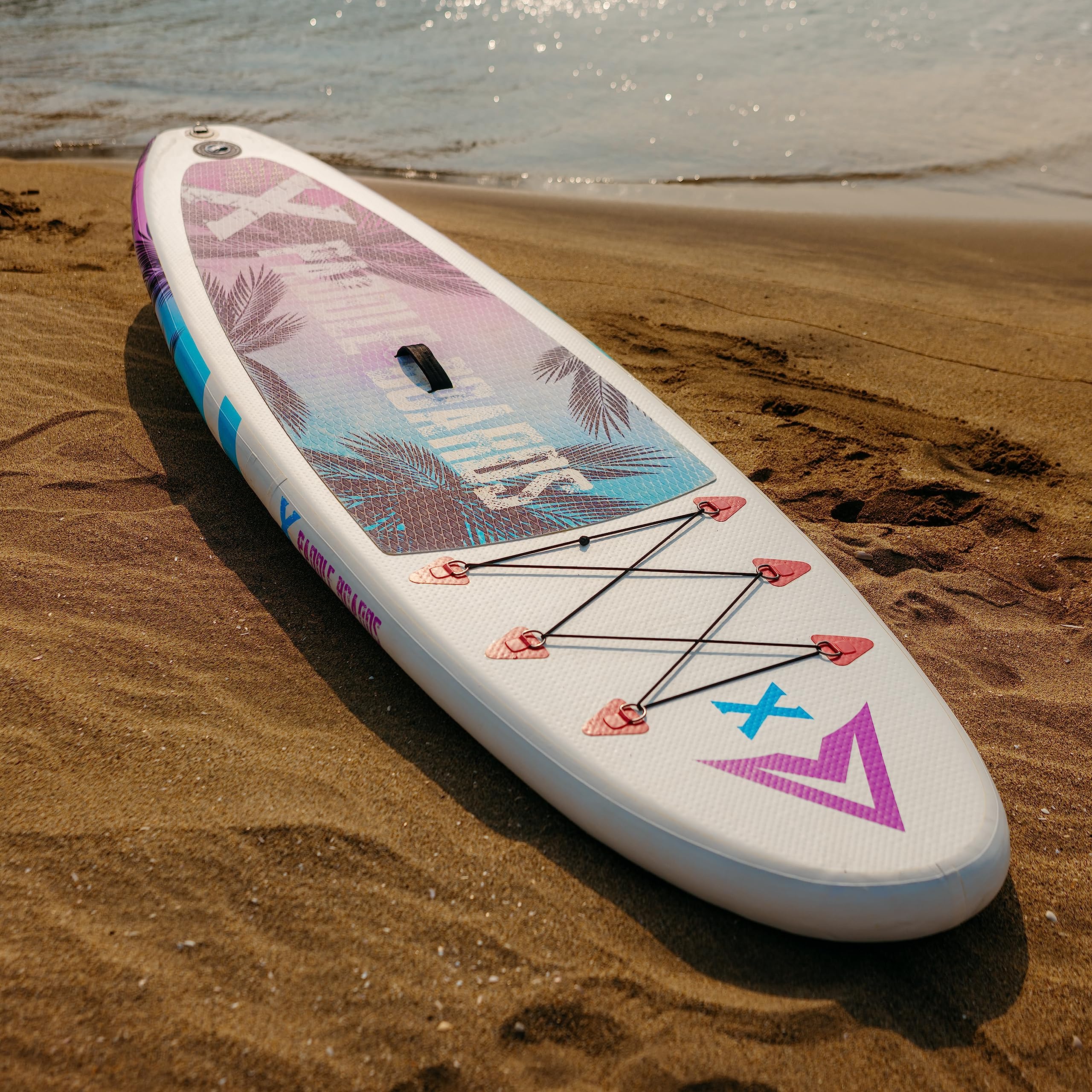 Inflatable Stand Up Paddle Board for Kids - Pink, 280 x 76 x 10cm - Lightweight & Stable SUP for Girls, Perfect for Lakes, Rivers & Beach Paddling