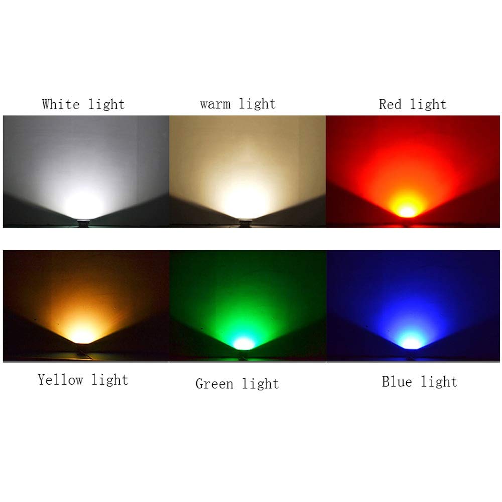 5W LED Outdoor Flood Lights - Waterproof Garden Spotlights for Lawn & Walkway (Green Light) - Perfect for Landscape & Path Lighting