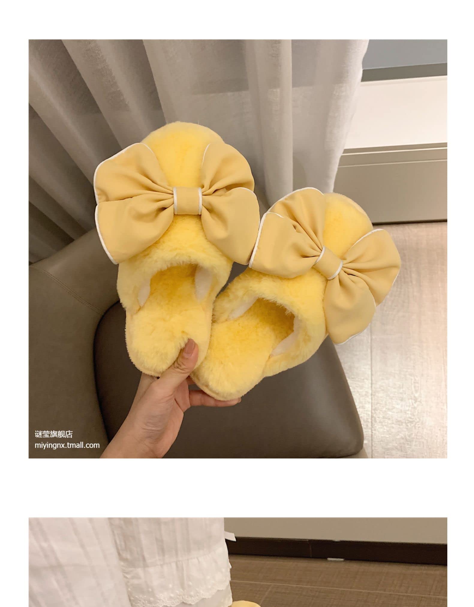 Cozy Women's Fuzzy Slippers - Soft Memory Foam Plush House Shoes with Non-Slip Sole for Indoor/Outdoor Use - Perfect for Winter, Lounge, and Home Comfort
