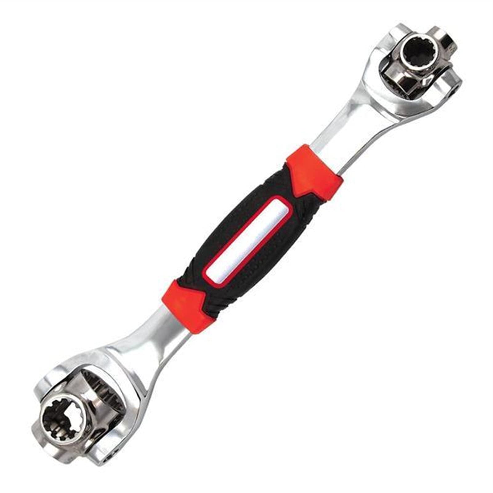 48-in-1 Universal Ratchet Wrench Set - Durable Car & Furniture Repair Tool (Red) for Home & Auto Maintenance