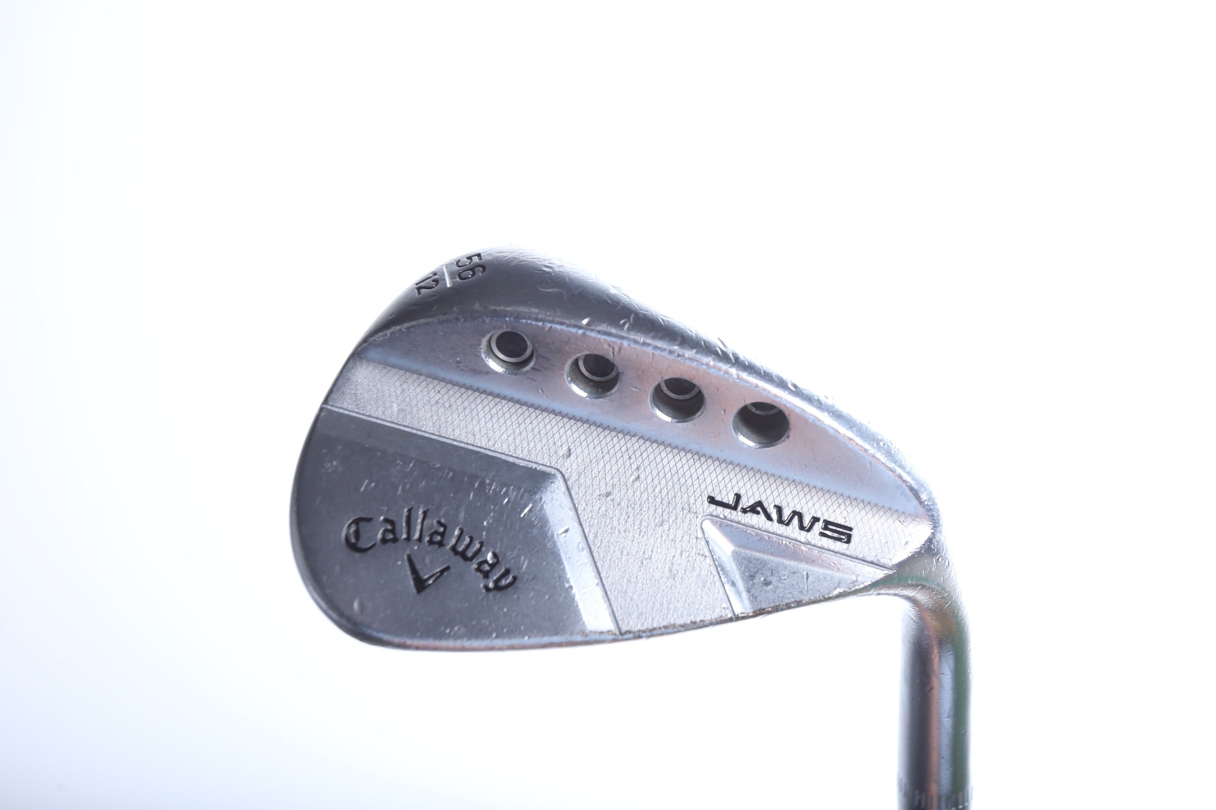 Used Callaway JAWS Full Toe Chrome Sand Wedge - Right Handed 56° Stiff Flex Golf Club for Short Game & Bunker Shots