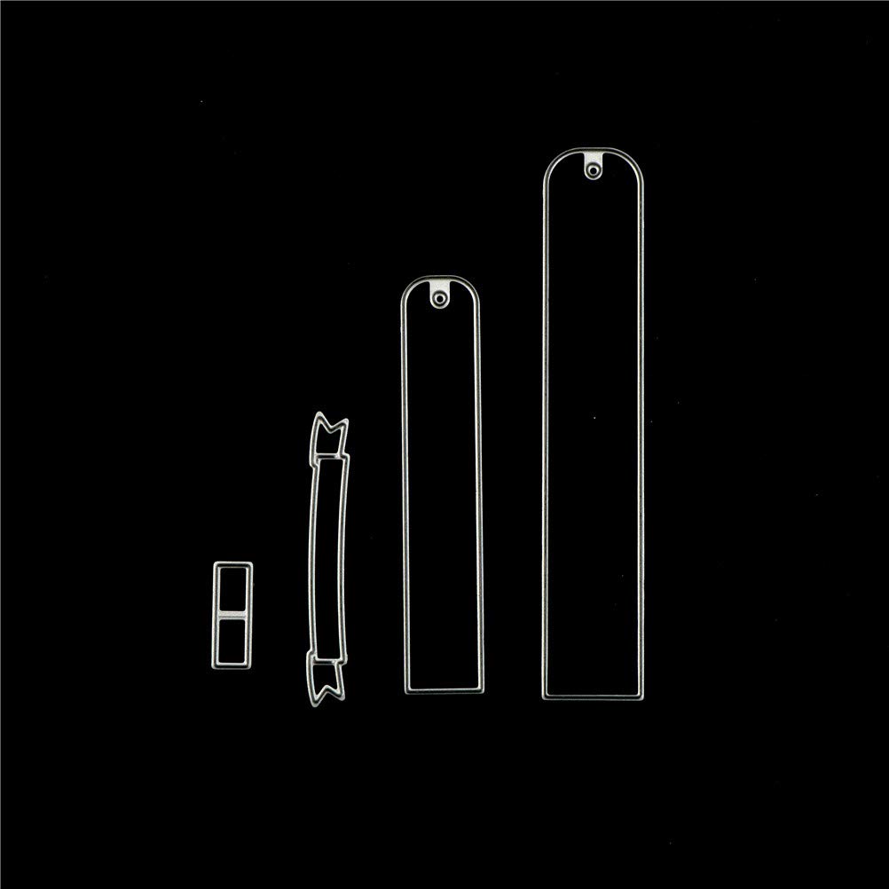 1 Set Metal Book Cutting Dies - DIY Scrapbook Card Making Stencils, Frame Die Cuts & Embossing Templates for Photo Albums, Greeting Cards, Paper Crafts - Perfect for Home Decor, Gift Making & Scrapbooking Projects