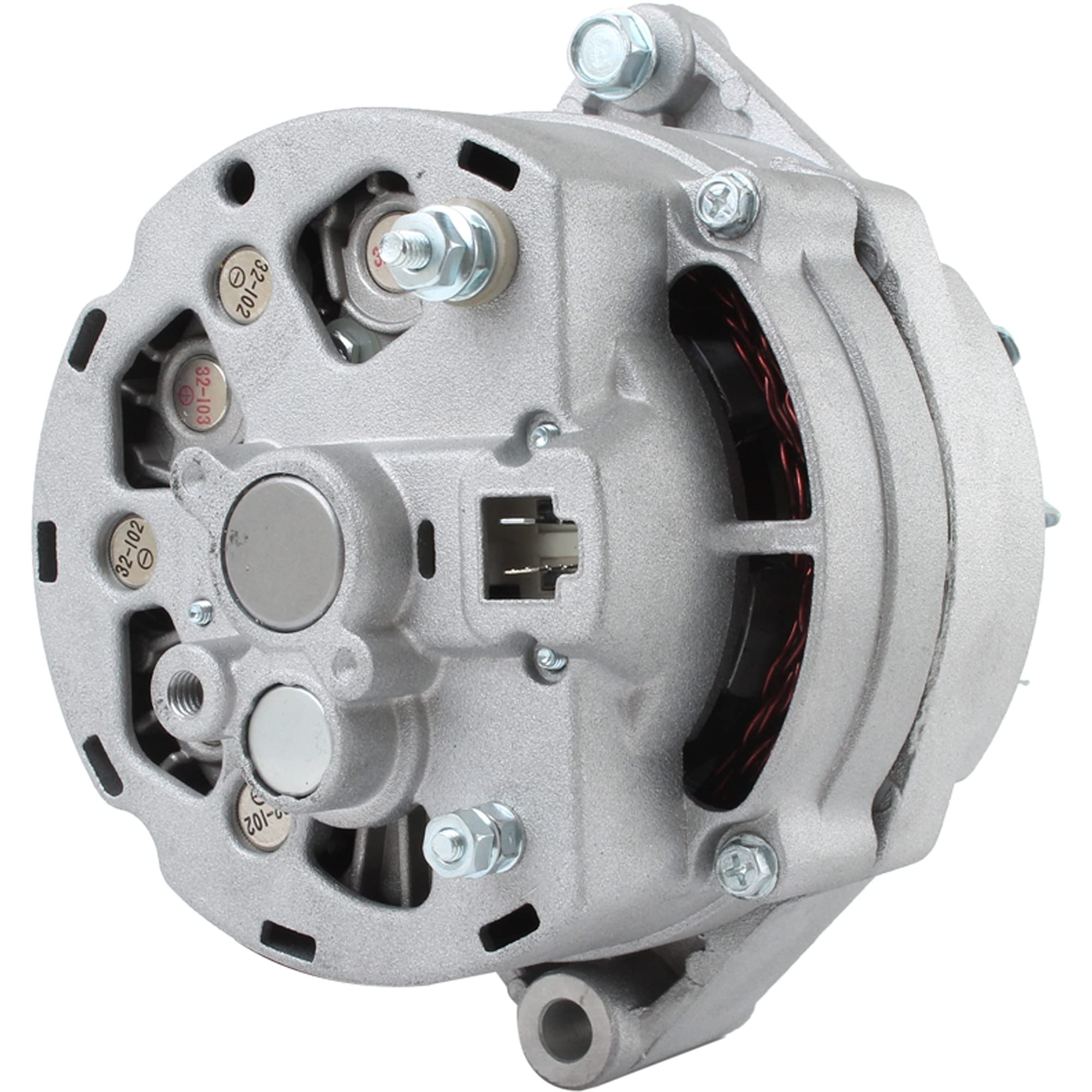 DB Electrical 400-12002 Alternator Replacement for Allis Chalmers, AMC, Pontiac, Oldsmobile 1962-1973 10DN & Other Tractors - 12V 60A External Fan - Compatible with Classic Cars & Agricultural Equipment