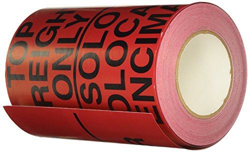 TapeCase 'Top Freight Only/Solo Colocar Enicima' Shipping Labels - 500 Labels per Pack (1 Pack) - Perfect for Warehouse, Logistics & Package Labeling