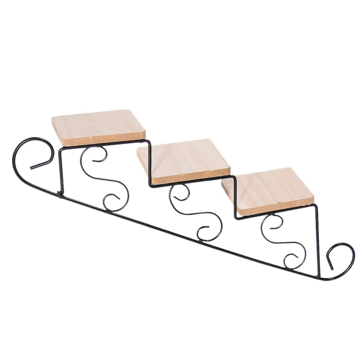 HEALLILY Floating Shelves Wall Mounted - Rustic Wood Hanging Shelves for Wall Storage & Decor - Perfect for Living Room, Bedroom, Bathroom, Kitchen Organization & Display