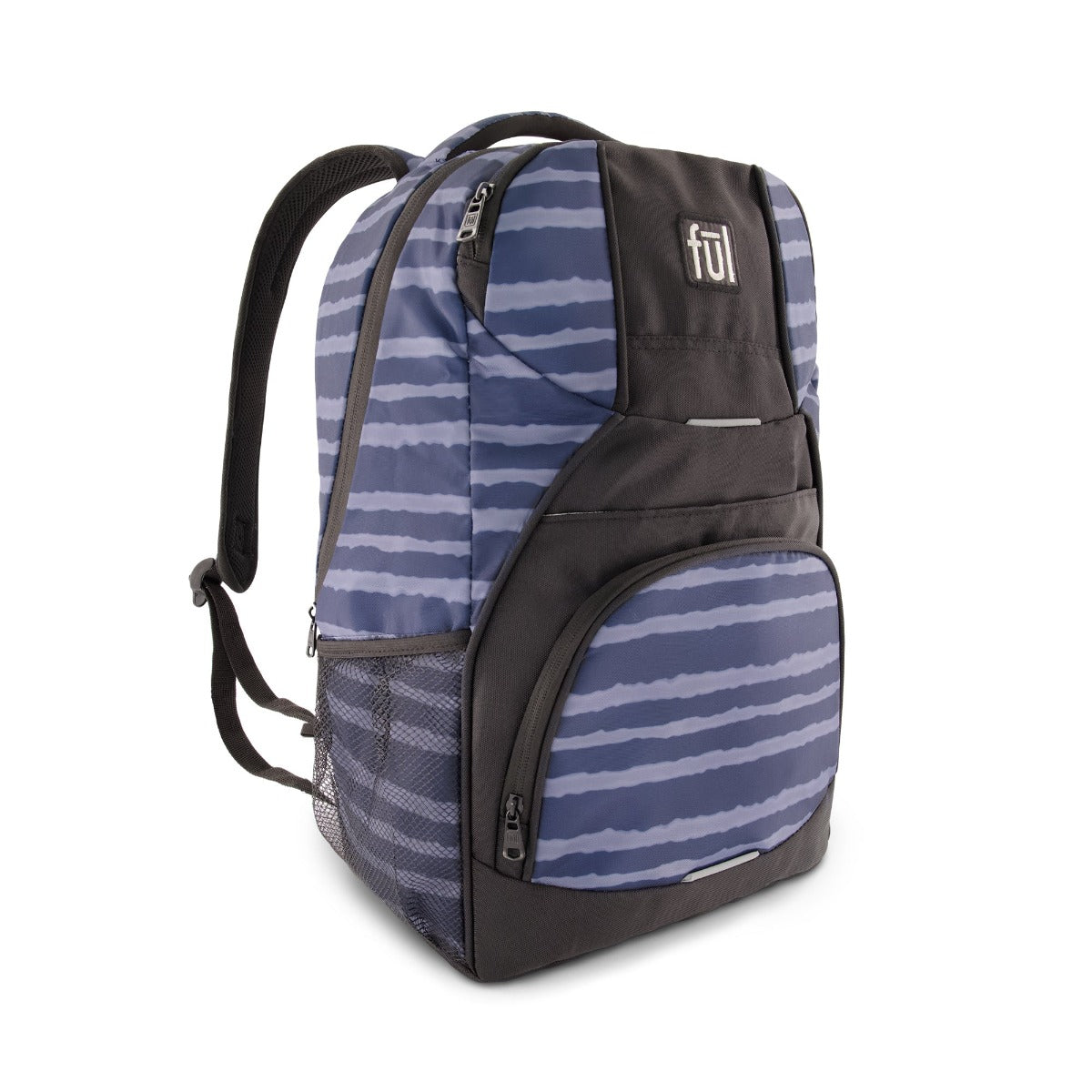 Hudson Water-Resistant Laptop Backpack for Men & Women - 15.6 Inch Laptop Compartment, USB Charging Port, Durable Blue Backpack for Work, School, Travel & Commuting