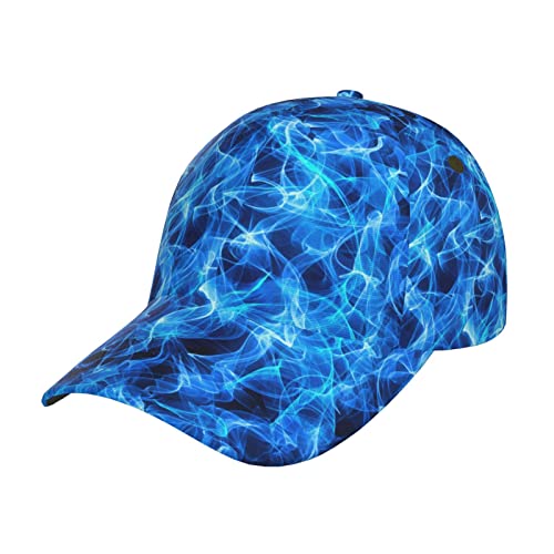 Blue Cool Flame
