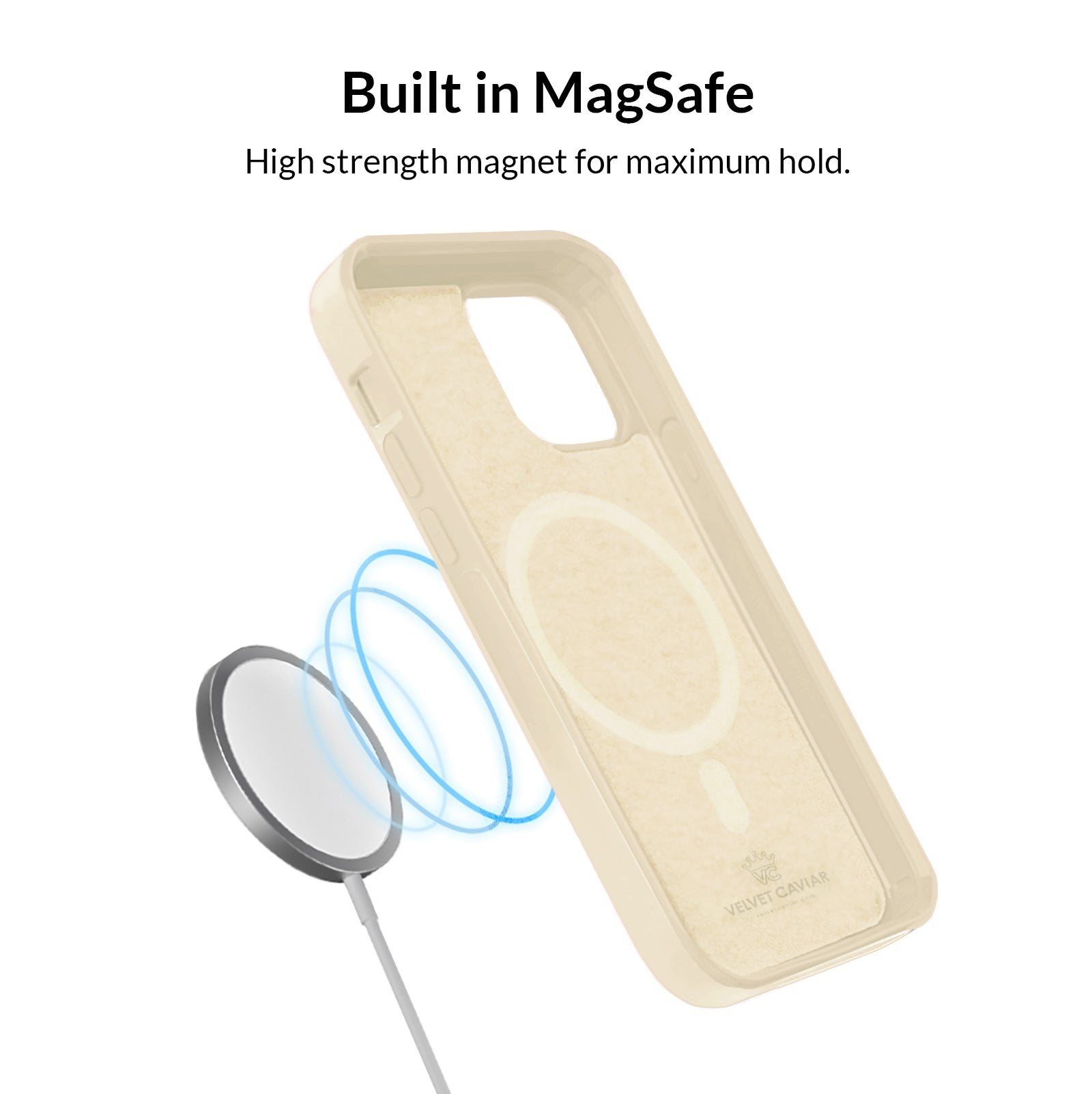 Premium Beige Silicone iPhone Case - Shockproof & Anti-Slip Protective Cover for iPhone [Model Numbers] - Perfect for Everyday Use, Travel & Outdoor Activities