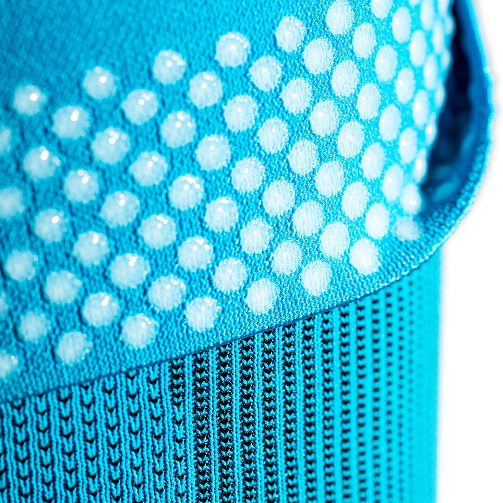 Bauerfeind Sports Compression Elbow Sleeve - Unisex Support for Tennis, Golf, Weightlifting & Impact Sports - Left/Right Arm Fit - Medium Size Rivera Blue - Ideal for Recovery & Joint Pain Relief