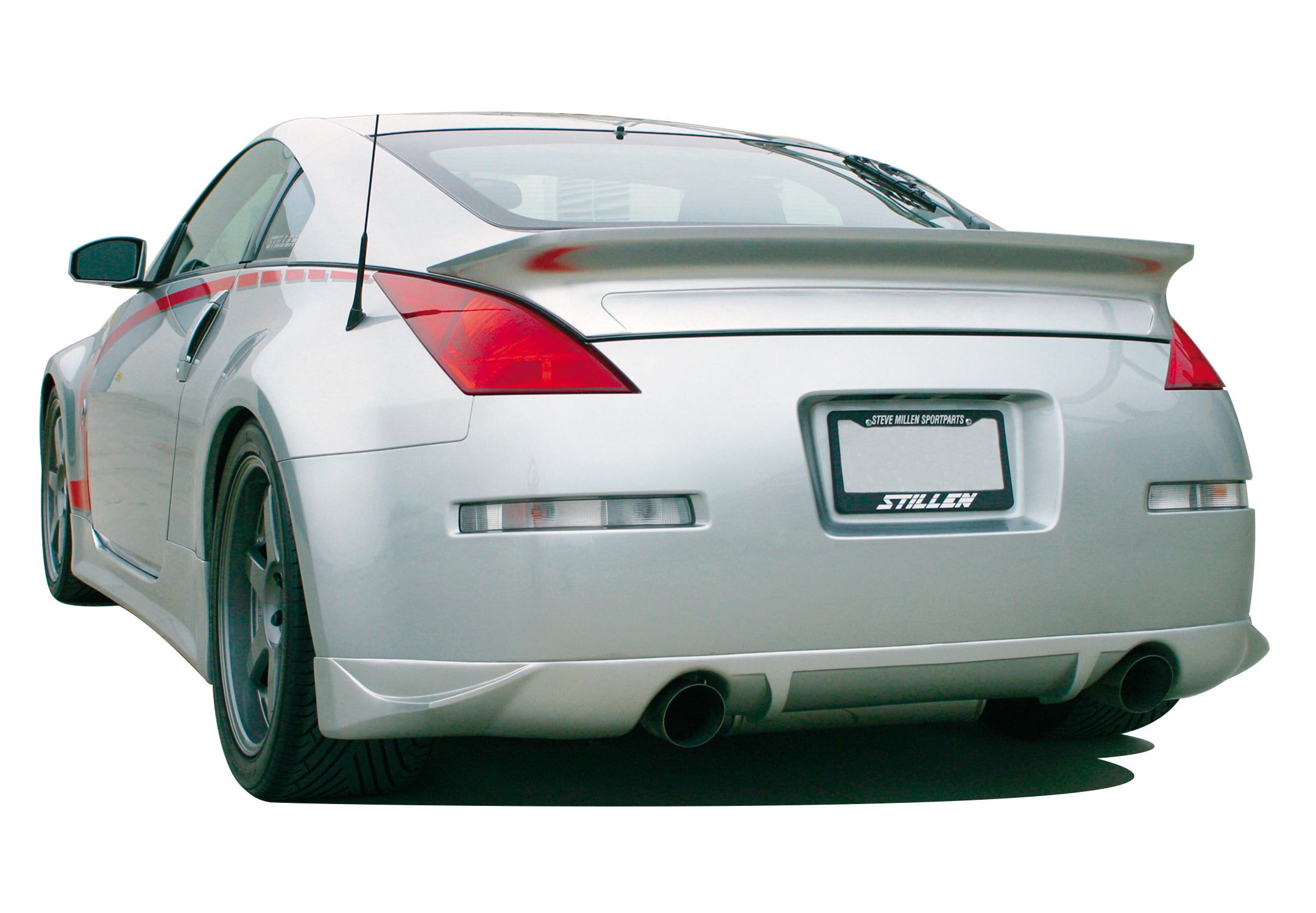 2003-2008 Nissan 350Z Z33 4-Piece Body Kit with Series 2 Skirts & Front Fascia (1035010KT2) - Upgrade Your Sports Car for Street Racing & Show Car Events