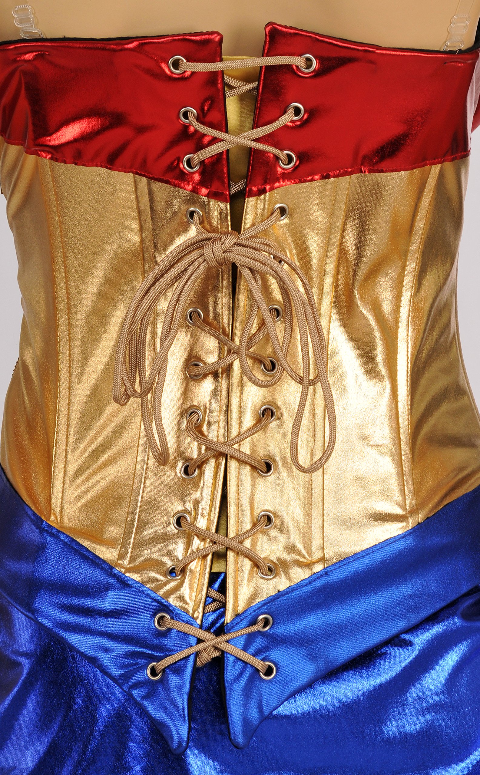 DC Comics Wonder Woman Classic Deluxe Costume for Kids & Adults - Superhero Cosplay Outfit for Halloween, Comic Con & Dress Up Parties
