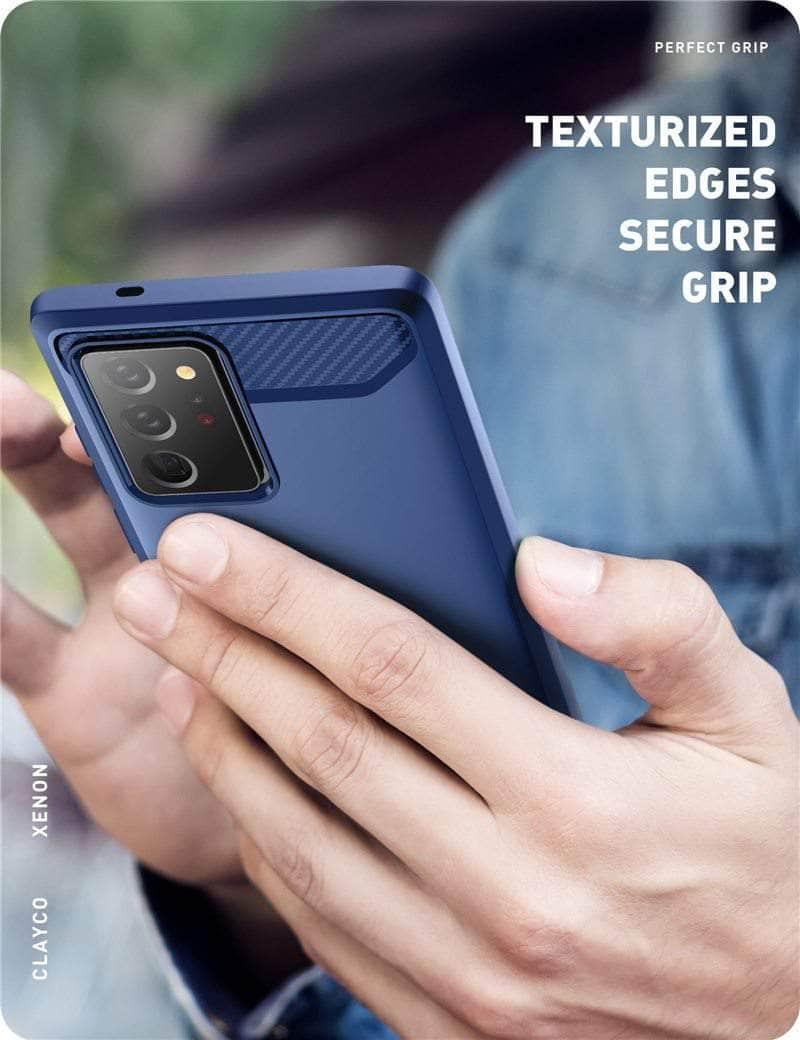 Samsung Galaxy Note 20 Ultra Case - Clayco Xenon Rugged Protective Cover with Full Body Protection | Shockproof, Military-Grade Phone Case for Outdoor, Work & Daily Use