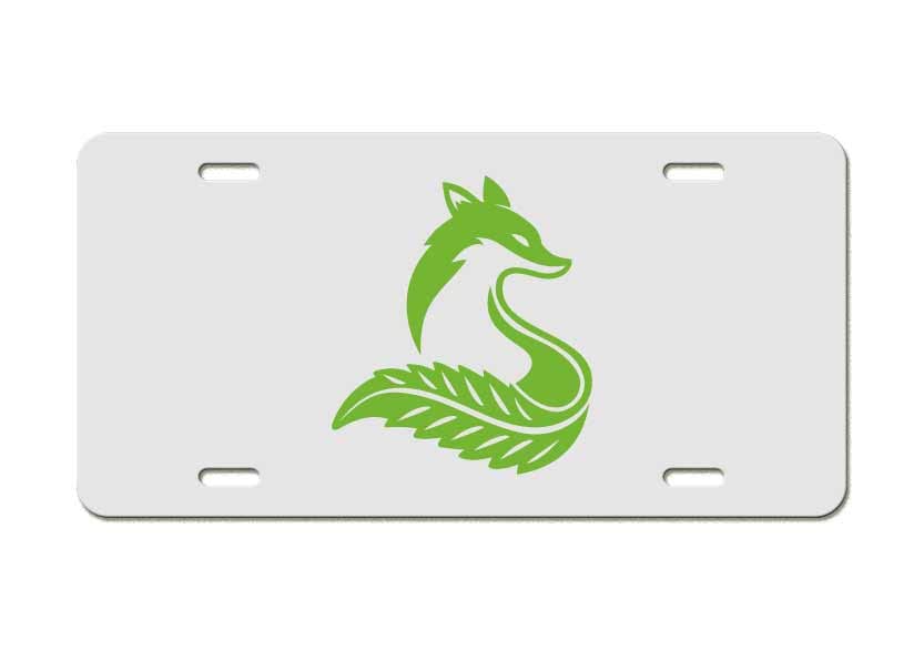 Lime on White Metal