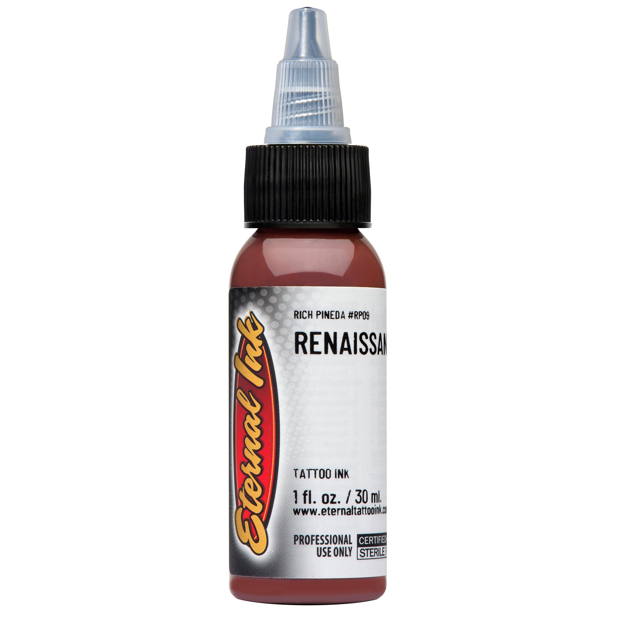 Eternal Rich Pineda Renaissance Tattoo Ink 1oz - Professional Tattoo Artist Supplies for Realism & Color Work | Ideal for Tattoo Studios & Body Art Enthusiasts