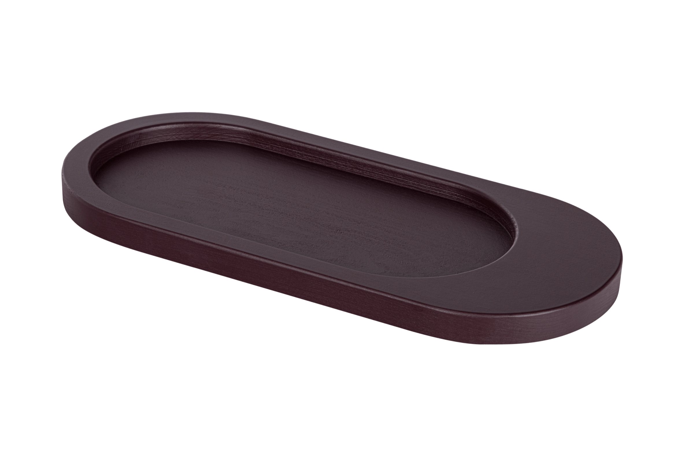 Tenu Tray Wine Berry - Elegant Acrylic Serving Tray for Wine, Cheese & Charcuterie | Perfect for Entertaining, Parties & Home Decor