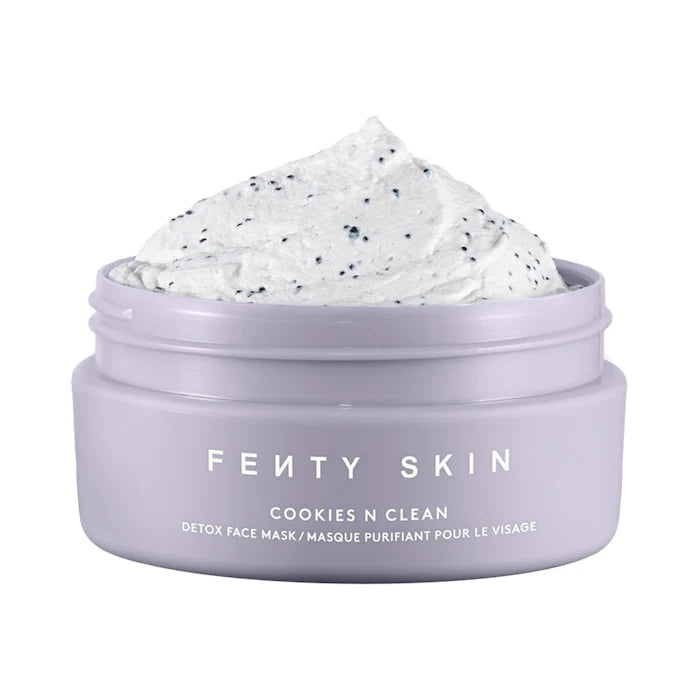 Fenty Skin Detoxifying Pore Clay Face Mask by Cookies N Clean™ - Deep Cleansing for Acne & Blackheads, Vegan & Cruelty-Free Skincare for Oily & Combination Skin