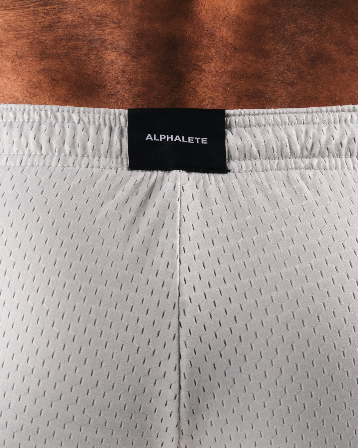AA Mesh Shorts 6 Inch Oyster Grey - Lightweight Breathable Running Shorts for Men, Perfect for Gym Workouts & Summer Outdoor Activities