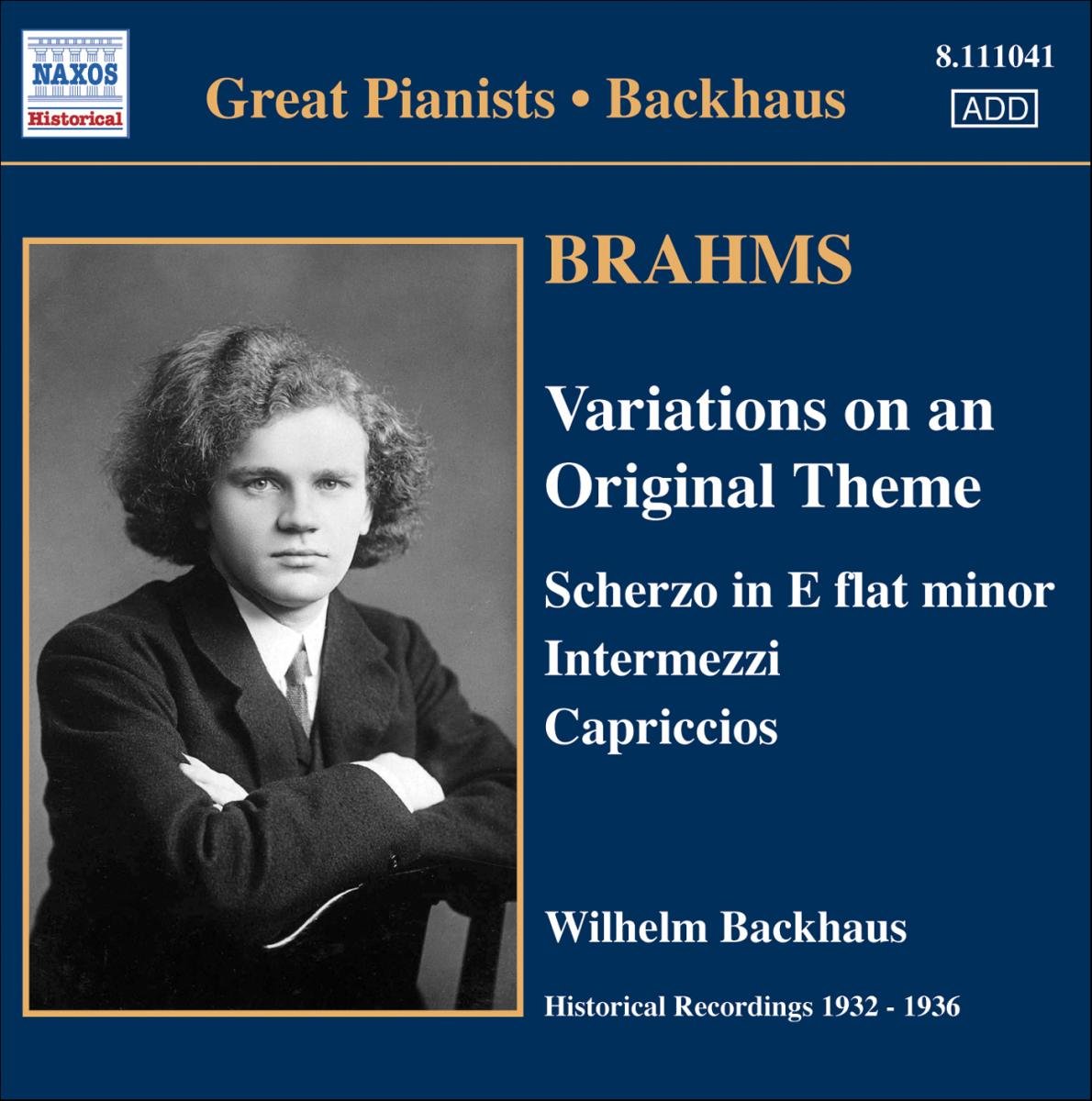 Brahms Solo Piano Works by Backhaus – Classical Music for Relaxation, Study & Romantic Evenings