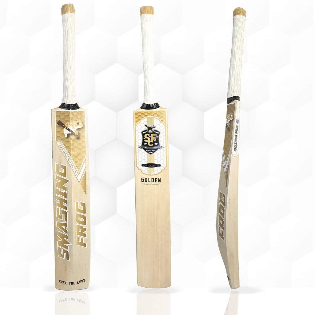 Premium SFC Golden Cricket Bat for Senior Players - Professional Grade Cricket Equipment for Training & Matches | Ideal for Outdoor Sports, Club Games & Competitive Play