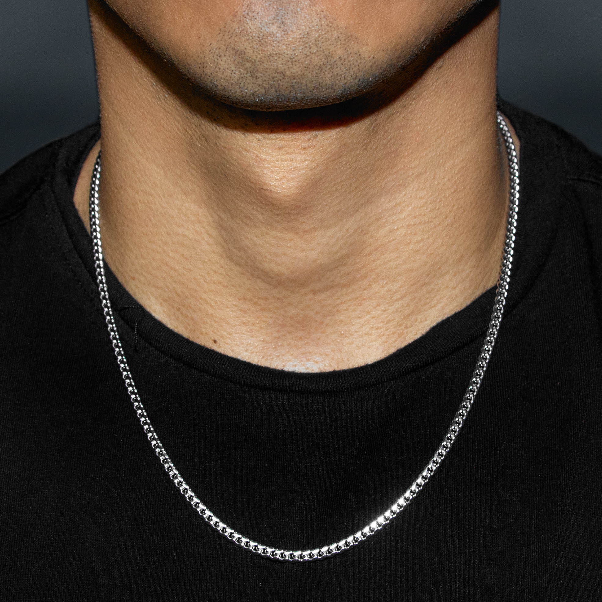10K White Gold Miami Cuban Link Chain Necklace - 4mm Thick, 18-30 Inches, Durable & Hypoallergenic - Perfect for Men's & Women's Fashion, Gifts, and Everyday Wear
