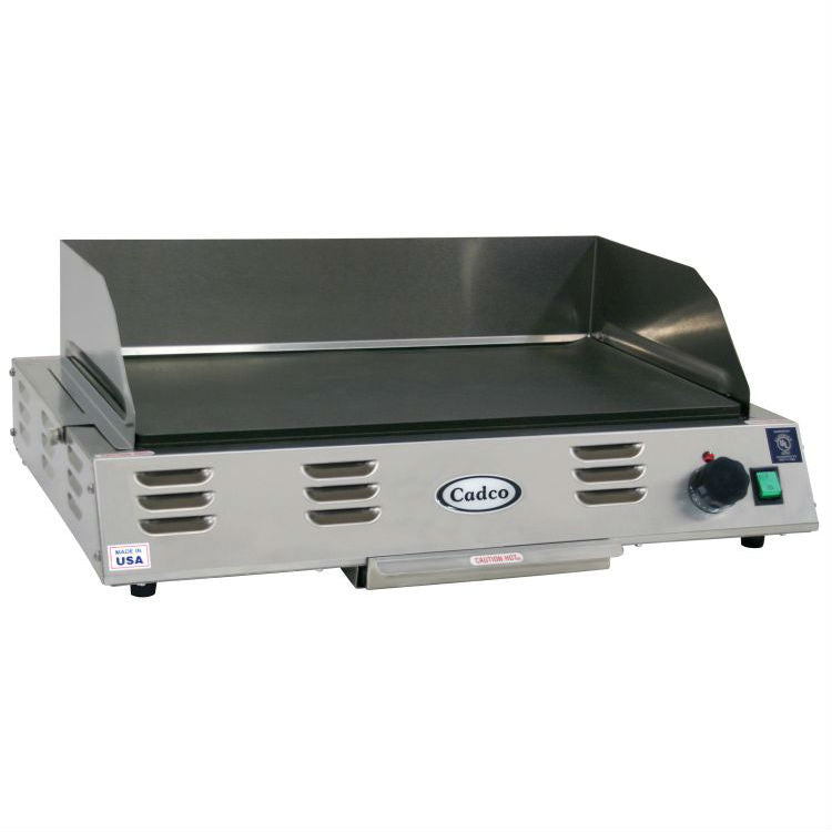 Cadco CG-10 Medium Duty Electric Countertop Griddle 21