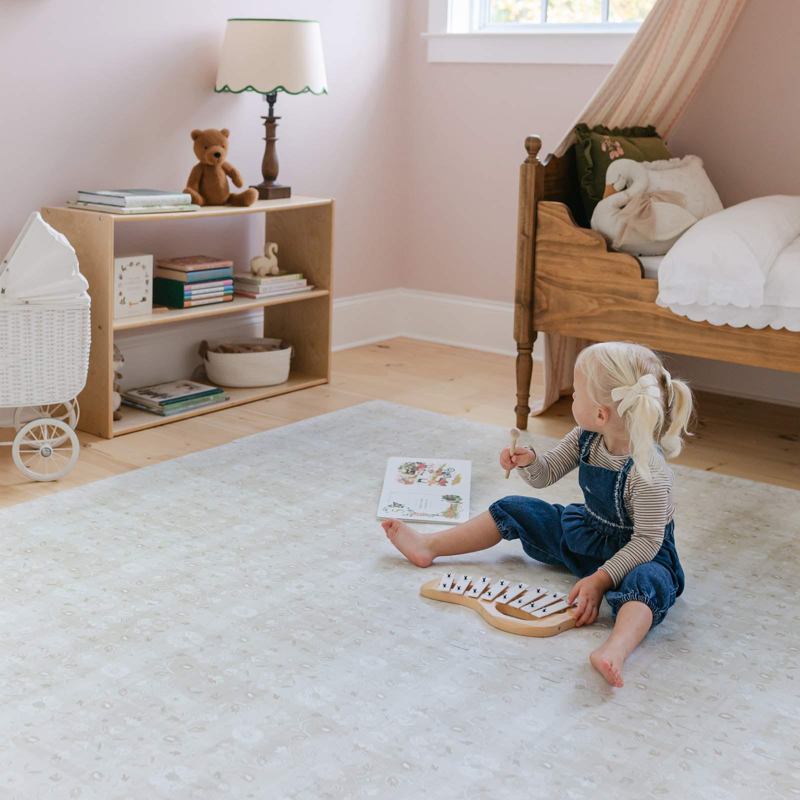 Little Nomad Play Mat | Gemma - Non-Toxic Baby Play Mat for Crawling & Tummy Time | Soft & Safe Floor Mat for Nursery, Living Room & Daycare