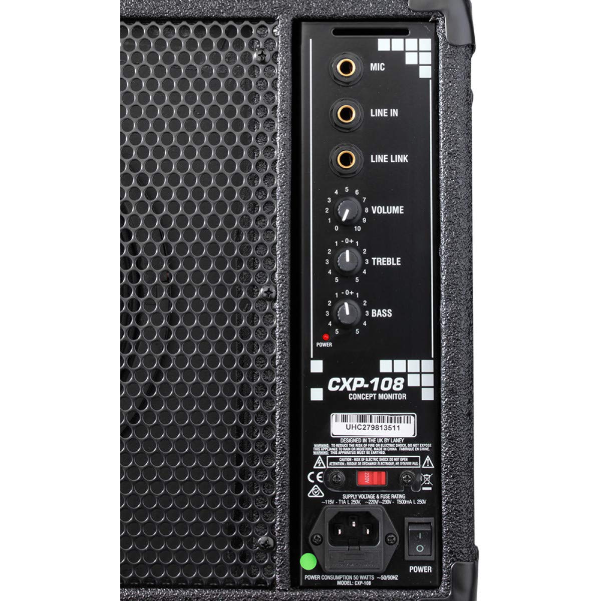 Laney CXP-108 Studio Monitor Speaker - Professional Audio Monitor for Music Production, Recording & Home Studios
