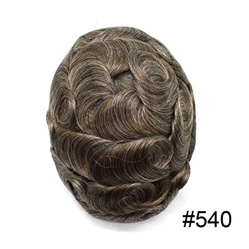 #540 5# MEDIUM LIGHT BROWN 40% SYNTHETIC GREY-100% light to medium density