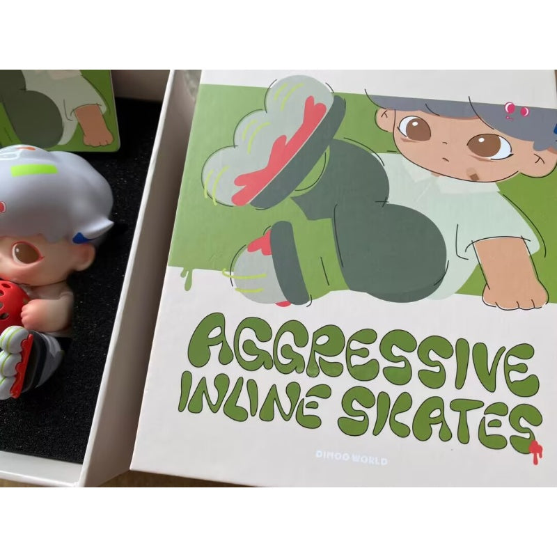 DIMOO Aggressive Inline Skates Limited Edition Collectible Figure - Perfect for Skating Enthusiasts, Shelf Displays & Action Figure Collections
